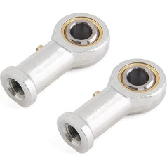 Stangenendlager 3/16 Zoll, Bohrung vorgeschmierte Kugellager #10-32 Innengewinde Rechtshänder, 2er-Pack, PHSB63