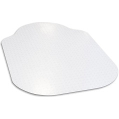 Evolve Office Chair Mat with Rounded Corners for Low Pile Carpet 36