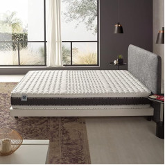 Naturalex Majestic Mattress 160 x 200 cm Multilayer Structure Blue Latex HR Extra Comfort Memory Foam Best Support High-Quality Materials Extra Breathable and Breathable