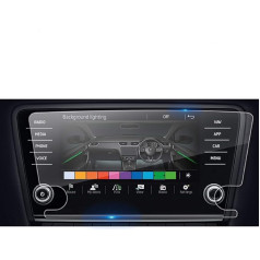 LFOTPP Skoda Octavia Infotainment System Bolero Amundsen 8 Inch Navigation Protective Film - Tempered Glass 9H Scratch-Resistant Anti-Fingerprint