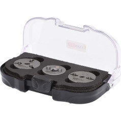 KS Tools 150.2295 Brake Piston Adapter Set, 3-Piece