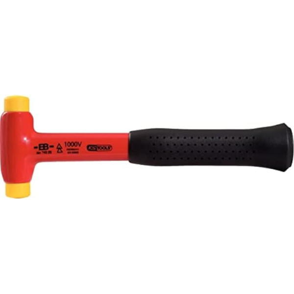 KS Tools 117.1126 Insulated dead blow hammer, 25mm