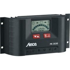 Steca PR3030 3030 Solar Charge Controller with LCD Display and Load Output for 12V Consumers up to 30A