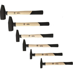 Engineer's Hammer Hammer Handle Protection 100 200 300 800 500 1000 g Set of 6