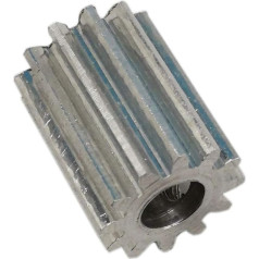 JUN-STORE SENMIAO Gear 10T-19T Aluminium Alloy Gearbox 1 Module Machining of Cylindrical Metal Precision Modular Gear with 1 m 10 Teeth to 19 Teeth (Number of Teeth : 11 Teeth 4 mm)
