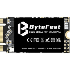 ByteFest SSD 1TB M.2 2242 NGFF SATA III Internal SSD Hard Drive for Fast Data Transfer, Read up to 550MB/s, B+M Key (22 x 42 mm)