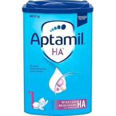 Aptamil HA 1 – Initial Milk from Birth, With DHA, Lactose Only, No Palm Oil, Baby Food, Milk Powder, 1 x 800 g