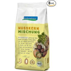 Reformhaus Organic Nut Seed Mix, Pack of 6 (6 x 200 g)