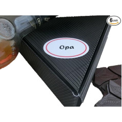 Gift Grandpa Breakfast Package, Varieties with Alcohol as a Gift for Christmas, 6 x 50 g
