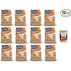 Riso Scotti Mai Senza Corn with Three Legumes 12 x 60 g + Italian Gourmet Polpa 400 g