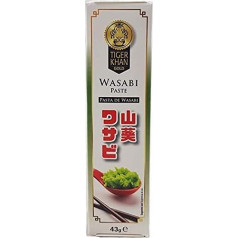 Tiger Khan - Wasabi Paste - Japanese Spice - Ideal for Your Sushi - 43 g