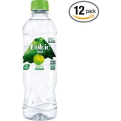 Volvic Touch Apple Flavoured Water Pack of 12 (12 x 0.75 L) Disposable