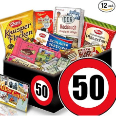 Gifts 50th Birthday + East Package Chocolate + Mum Birthday 50th