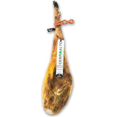 CERROALTO Pata Negra 100% Iberian Acorn Ham (Weight from 8 to 9 kg) Aged for More than 36 Months