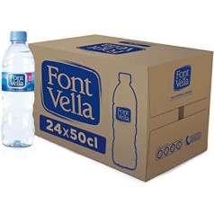 Font Vella Wasserflasche, 50 cl, 24 Stück