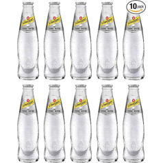 Schweppes - Dry Tonic Water - 10 x 0.2 l incl. 1.50 € Reusable Deposit