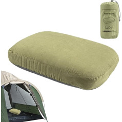 Frfik Memoryy Schaumstoffkissen, Rucksackreisen, tragbares Campingkissen, Outdoor-Camping, Reisen, Halswirbelkissen, tragbares Mittagspausen-Kissen, langsames Rückprall-Kissen für Flugzeug, Reisen,