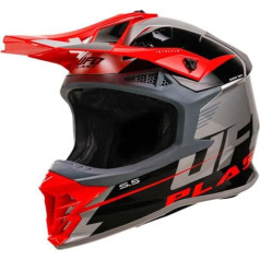 UFO PLAST INTREPID Helm GRAU XS