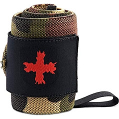 Harbinger 22121 Unisex Adult Line Wrist Wrap Gloves Weight Lifting Red Camo One Size