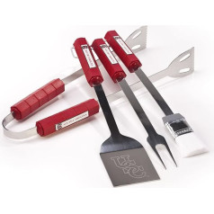 BSI Products, INC. NCAA Unisex Adult Unisex Teen 4 Piece Barbecue Set