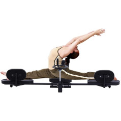 Spagattrainer Fitness Equipment Leg Stretcher Leg Spreader with Swivel Crank Mechanical Leg Stretcher Machine