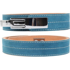 Gewichtheben Gürtel Powerlifting Frauen-Mädchen, 10 mm Dicker Hebel Gürtel 6 CM Breite, Heavy Duty Power Lifting Kalbsleder Gürtel für Rückenstütze, Gym Fitness Training