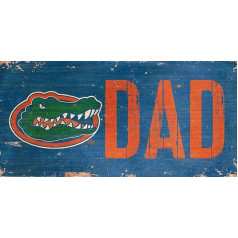 Fan Creations Unisex Adult C0715-Florida: University of Florida Dad Sign 6x12 Sign Team 6x12