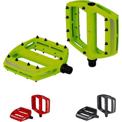 BBB Cycling Bicycle Pedals with Large Platform Aluminium Pedal Body Interchangeable Grip Pins CoolRide BPD-36