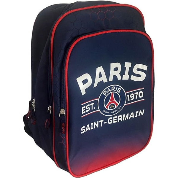 Paris Saint-Germain PSG School Backpack - Official Collection, blue