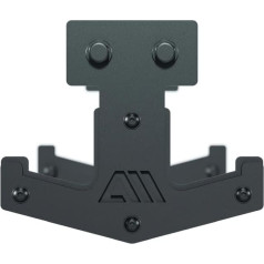 ATLETICA Barbell Rack (Pair) | Horizontal Storage of Dumbbell Bars on Power Rack | Compatible with R7 and R8 Power Racks