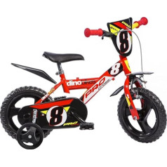 Partner AUA123GLN Kinderfahrrad Fahrrad, Rot, 12 Zoll