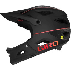 Giro Unisex - Adult Switchblade MIPS Bicycle Helmet Dirt, Matte Black Hypnotic, Large