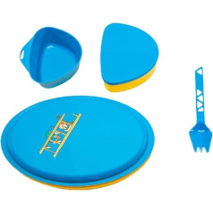 PRIMUS Children's Pippi Dinnerware Set, Blue