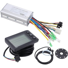 Electric Bike Controller Brushless Motor 36V/48V 500W 22A with LCD Control Panel S866 for Electric Bike Scooter
