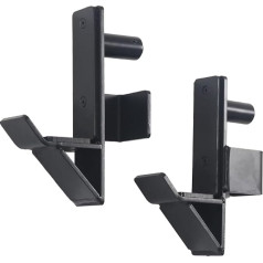 ZUKAM J-Hook Barbell Holder Barbell Safety Locks for 2