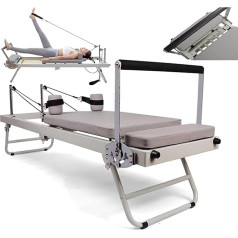 Llchaensc Pilates Reformer for Home, Reformer Pilates Machine Device, Foldable, Large Size