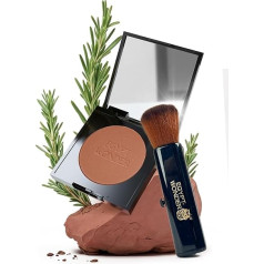 EGYPT-WONDER® Make Up Set Pearl Mineralpuder 10g mit Pinsel - Make-Up - Das Original seit 1980 für den perfekten Teint I Mineral Powder für jeden Hauttyp I Highlighter & Bronzing Make Up