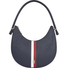 Tommy Hilfiger TH EMBLEM SHOULDER BAG CORP Hobo Women's Blue (Space Blue), OS, Space Blue