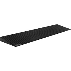 LIEKUMM 3.5 cm High Door Threshold Ramp, Wheelchair Ramp, 650 kg Capacity, Rising Threshold Ramp with Non-Slip Surface for Wheelchair Thresholds, Doors and Bathrooms (90 x 20 x 3.5 cm)