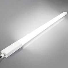 TONFFI LED Wet Room Light 115 cm 36 W 4100 LM LED Tube Lamp, 4000 K Neutral White Tub Light in Series Connection, IP65 Waterproof Workshop Lamp for Wet Room, Garage, Basement, Warehouse, Hobby Room,