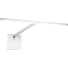 Paulmann Xana 95575 LED Picture Light 420 lm Including 1 x 5.5 Watt Dimmable Picture Lighting 2700 K Brushed Aluminium