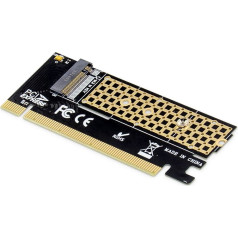 Paplašināšanas karte (kontrolieris) m.2nvme ssd pcie 3.0 x16 sata