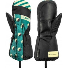 Cimdi LITTLE PAW Mitt Long 4 Black/Green