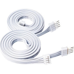 Litcessory 2 x 1m Extension Cable for LIFX Z Lightstrips - White