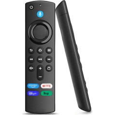RUPA Wireless Bluetooth Remote Control for Android TV Box, 2.4G USB 5.0 Voice Illuminated Remote Control Replacement (G80S Pro Plus)