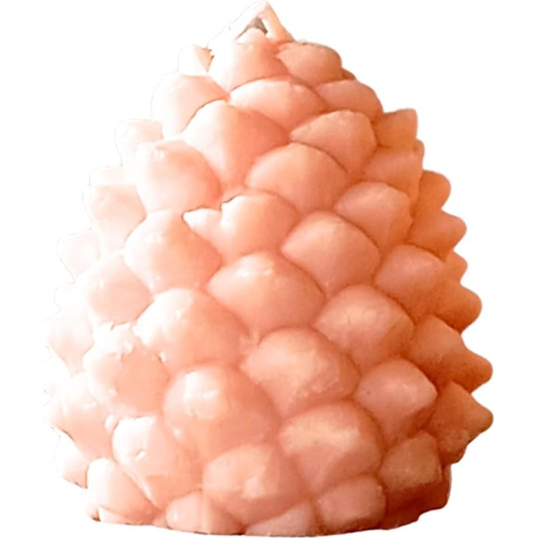NaturaCandles Christmas Pineapple Candles, Perfect for Magical and Special Moments, 100% Handmade, Irresistible Fragrances Without Being Overwhelming (FRUITY NUDE)