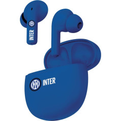 TECHMADE Inter Official Wireless In-Ear Headphones with Dual Microphone Compatible with Smartphone/Tablet/PC