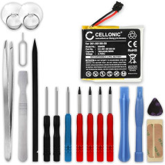 CELLONIC® Smartwatch Replacement Battery 361-00108-00 – Replacement Battery for Garmin Vivoactive 3 160 mAh + Tool Set 17-Piece Battery Fitness Tracker