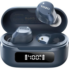 TOZO Upgraded 2024 NC9 Wireless Earbuds Blue