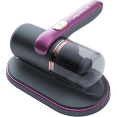 Colcolo Vacuum Cleaner Dust Removal Device, Handheld Vacuum Cleaner for Beds, Mattress Cleaner with Strong for Pillows and Mattresses, Purple